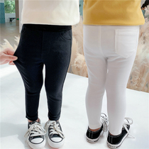 Childrens clothing Girls  leggings Spring and autumn thin models wear childrens pants Spring baby spring female childrens pants slim fit