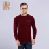 Đặc biệt cung cấp giải phóng mặt bằng bán mùa thu và mùa đông áo len cashmere nam cổ tròn áo thun giản dị ấm áp cơ sở thời trang áo len mỏng đan - Áo len Cashmere