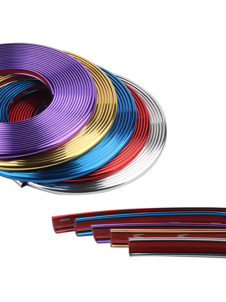 Skoda New Ming Ruixin Xinxin Speed Automobile mid-grid modification decoration line brightness