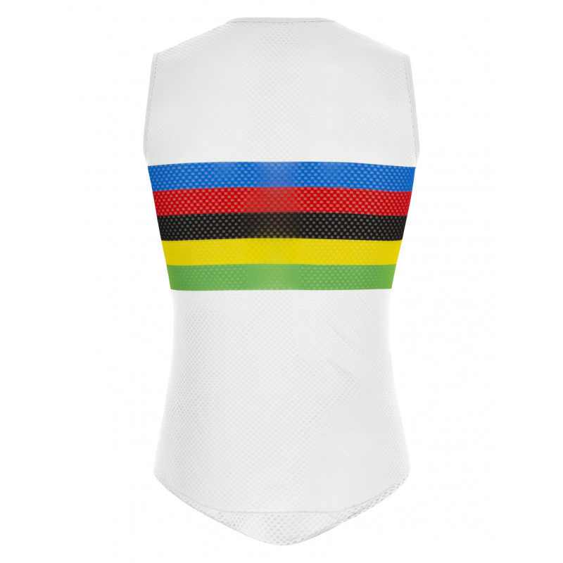 Santini UCI Cycling World Champion Rainbow Sweater Bike Bike Bike Basket Dry Underwear