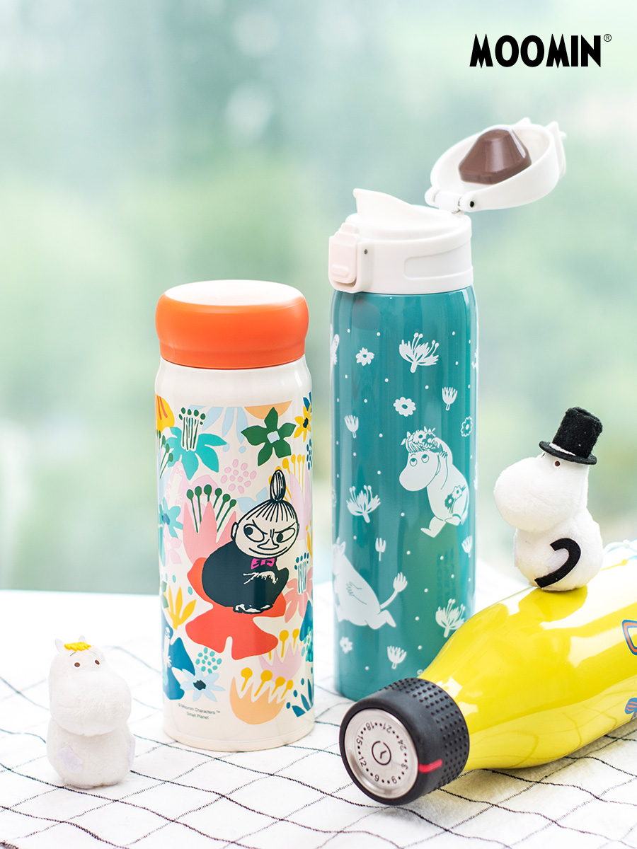 Moomin thermos Moomin portable 304 stainless steel cold thermos Student water cup imported from Japan