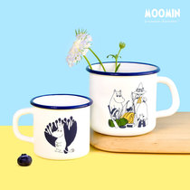 Moomin Moomin FUJIHORO Fuji Franc Enamel cup tableware Milk pot preservation box Teapot made in Japan
