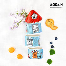 Moomin Moomin Tableware Gift Box Set Moomin House shape Snack bowl Combination meal bowl 3 packs