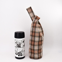 Fengwais 104 creative outdoor portable Japanese cup bag Portable cup bag Kettle protective cover Retro style