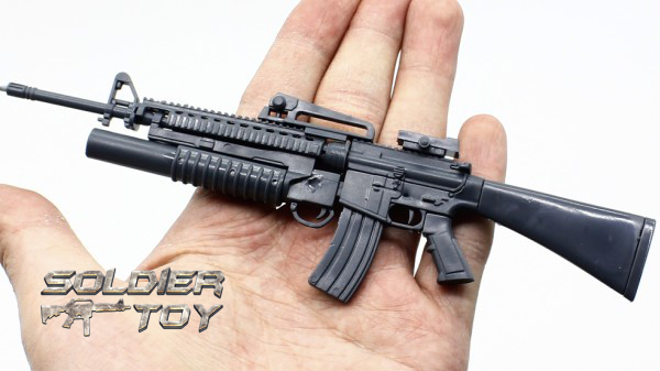 1//6 Assemble Machine Rifle Toy Gun Model Army PUBG Weapon World famous gun Serie