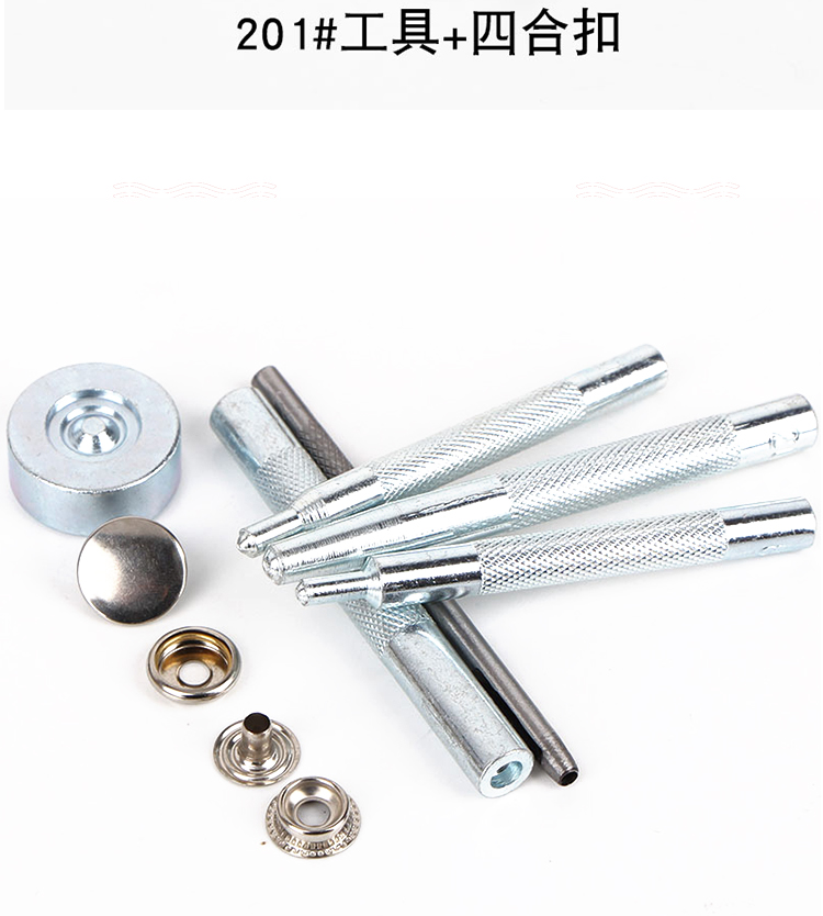 Dụng cụ cầm tay Tự làm nút tối Snap nút đinh tán công cụ cài đặt mắt hơi thủng công cụ công cụ gắn nút Snap - Công cụ & vật liệu may DIY kéo cắt may chuyên nghiệp