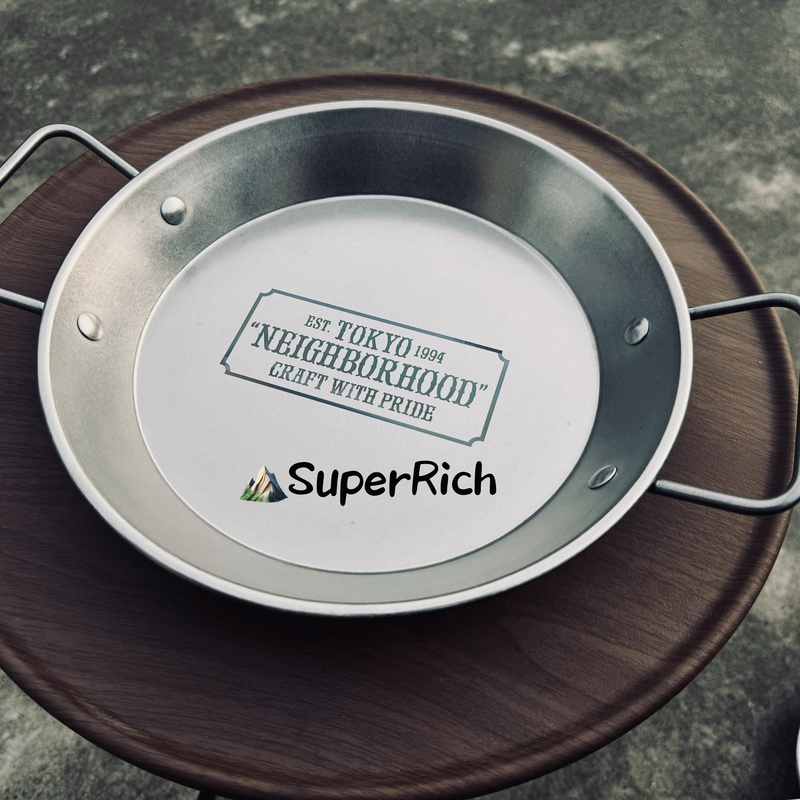  Nbhd Outdoor Picnic Plate Dinner Plate Picnic Tableware Barbecue Camping Style Household Portable Knife, Fork and Spoon