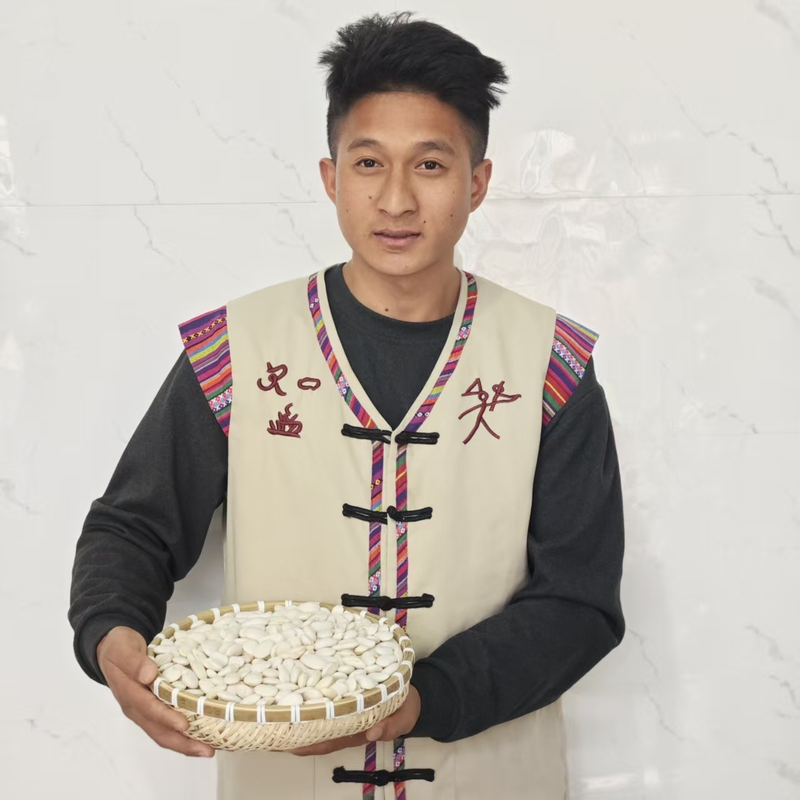 Lijiang Plateau Farmhouse White Kidney Beans (Medium-Large Grains) Lijiang Plateau Farmhouse White Kidney Beans (Medium-Large Grains)