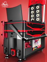 Fishing pull box 2021 new fishing drum special multi - function fish can sit rectangular lift feet box