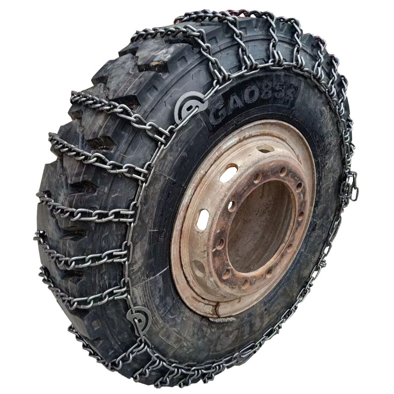 Anti-slip chain wagon double wheel plus coarse farm car tyre chain special encrypted manganese steel universal large truck anti-slip chain