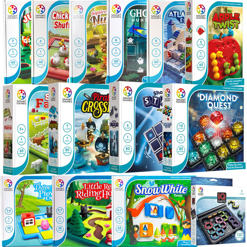 Smartgames Children's Educational Board Game: Smart Fun Train, Sleeping Beauty Truck, Fun Loading and Unloading, Escape from Atlantis