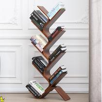 Corner bookshelf solid wood shelf floor tripod bedroom living room corner flower shelf multi-layer bathroom storage storage