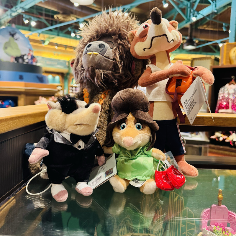 Shanghai Disney Zootopia Big Boss Fox Plush Toy Doll Gift Shanghai Disney Zootopia Big Boss Fox Plush Toy Doll Gift