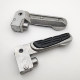 Little Turtle King Electric Vehicle Pedal Yadi Emma Knife Back Seat Folding Extended Thickened Aluminum Pedal Footrest Universal