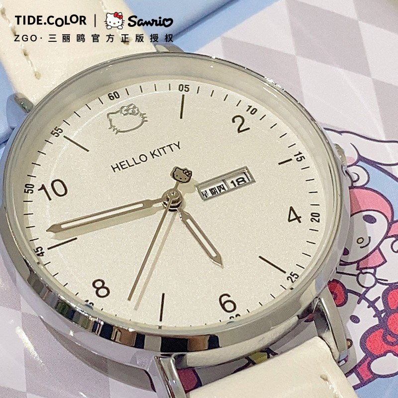 Hello Kitty X Sanrio Collaboration Exam Pointer Watch for Middle and High School Students, Children, Girls, High Aesthetic Appeal Hello Kitty X Sanrio Collaboration Exam Pointer Watch for Middle and High School Students, Children, Girls, High Aesthetic Appeal
