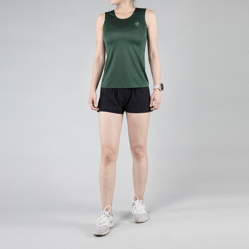 Superior UG Summer Cross-country Running Sport Women's Elastic Mesh Breathable Seamless Speed Dry Training Sleeveless T-shirt