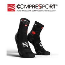 compressport 3D Bean Marathon Running Fitness Sports Compression Socks Leisure Breathable Quick Dry High Socks