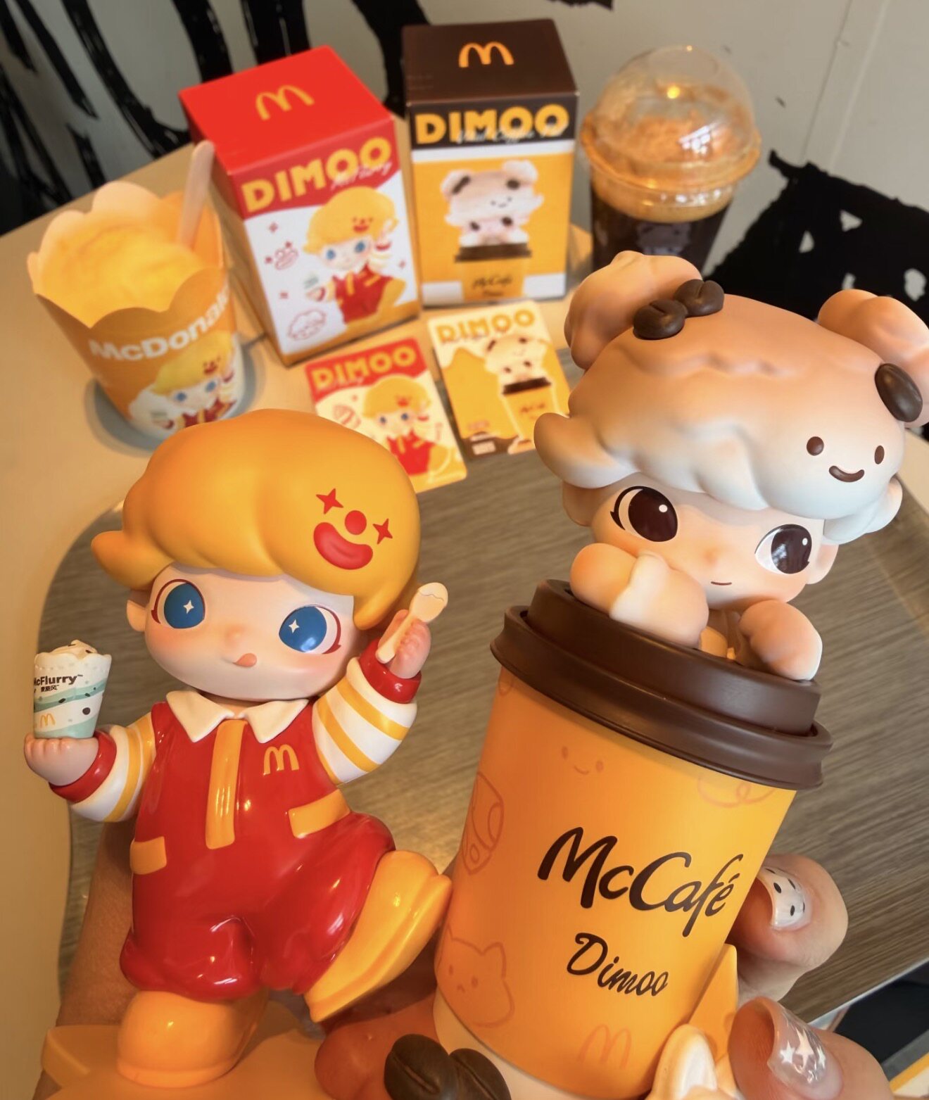 麦当劳联名泡泡玛特DIMOO麦咖啡麦旋风公仔玩具周边_潮玩盲盒_淘宝游戏网