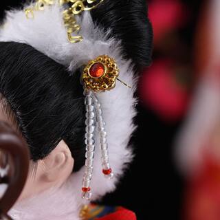 Beijing gift 12-inch silk figure and peking opera mask maker