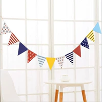 Синий цвет флаг (около 2 метров)