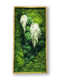 Simulated Moss, Green Moss, Jungle Bonsai, Eternal Deer Antler Moss, Background Wall, Artificial Moss Plant Wall, Flocking