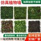 Outdoor Sun Protection Plant Wall Decoration Eucalyptus Artificial Lawn Green Plant Wall Fake Lawn Background Wall