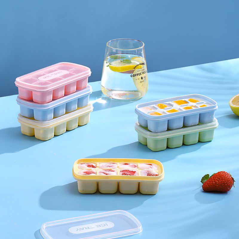 Ice-freezer frozen ice cubes moulds Home ice-making box Large ice cubes case Silicone Grinding storage Ice Box Commercial ice-making Icebreakers