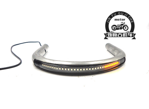 Mô hình xuất khẩu với đèn LED xe máy đuôi retro sửa đổi đuôi U-ống khuỷu đuôi GN250 CBGNGS khung bảo vệ xe lead 2020