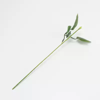Fake flower with leaf flower rod Single branch fragrant flower special rod Florist diy flower materials simulation flower rose rod