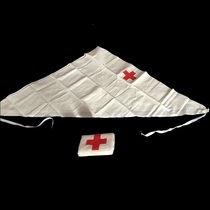 Teaching and training triangle towel Cotton hospital bandage Red Cross training special cotton triangle bandage first aid kit