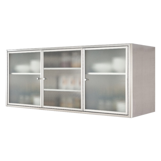 Kitchen hanging cabinet wall 304 stainless steel ຫ້ອງນ້ໍາ balcony ຕູ້ເກັບຮັກສາຕູ້ຕູ້ hanging ຕູ້ hanging wall hanging