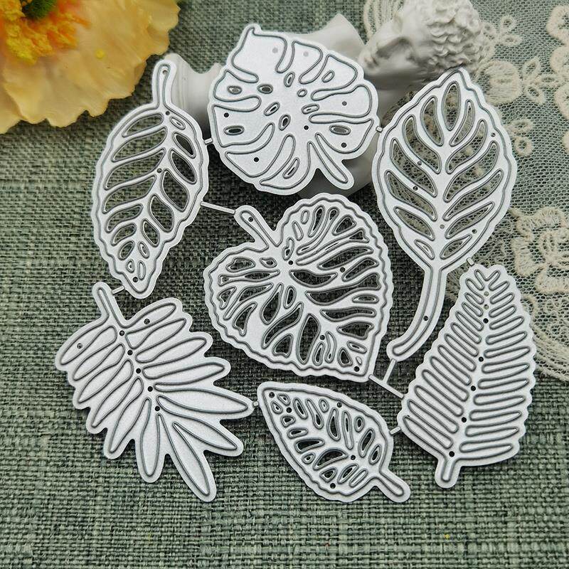 Переключатель leaf 7 cutting dies embossing scrapbook papercutting greetin