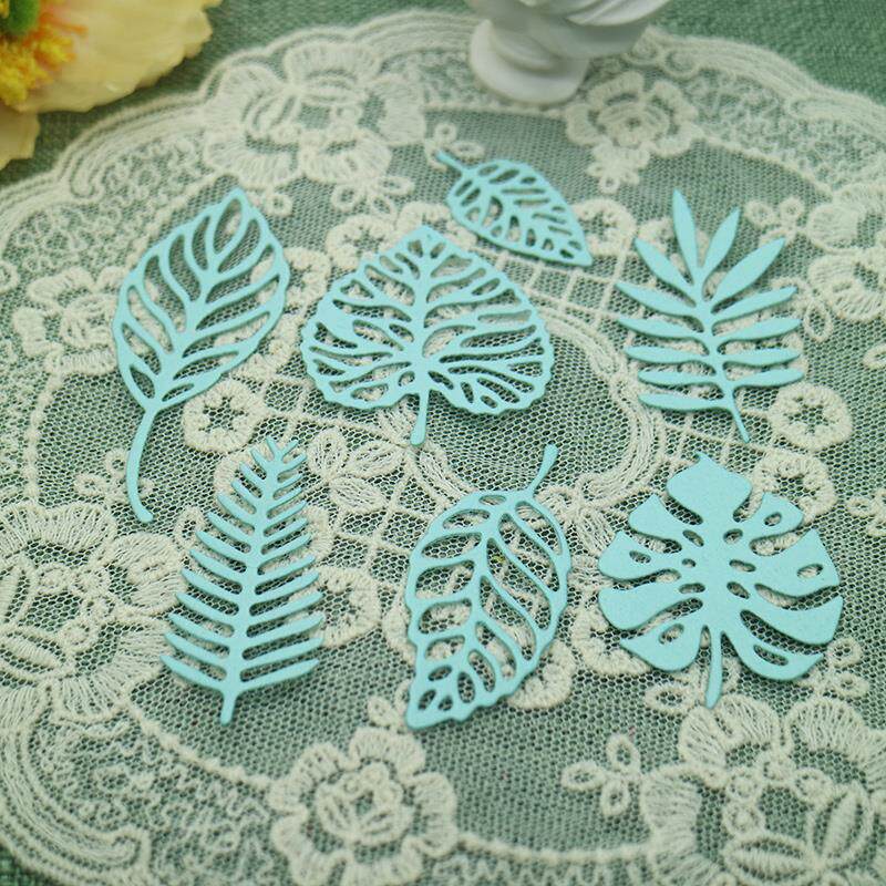 Переключатель leaf 7 cutting dies embossing scrapbook papercutting greetin