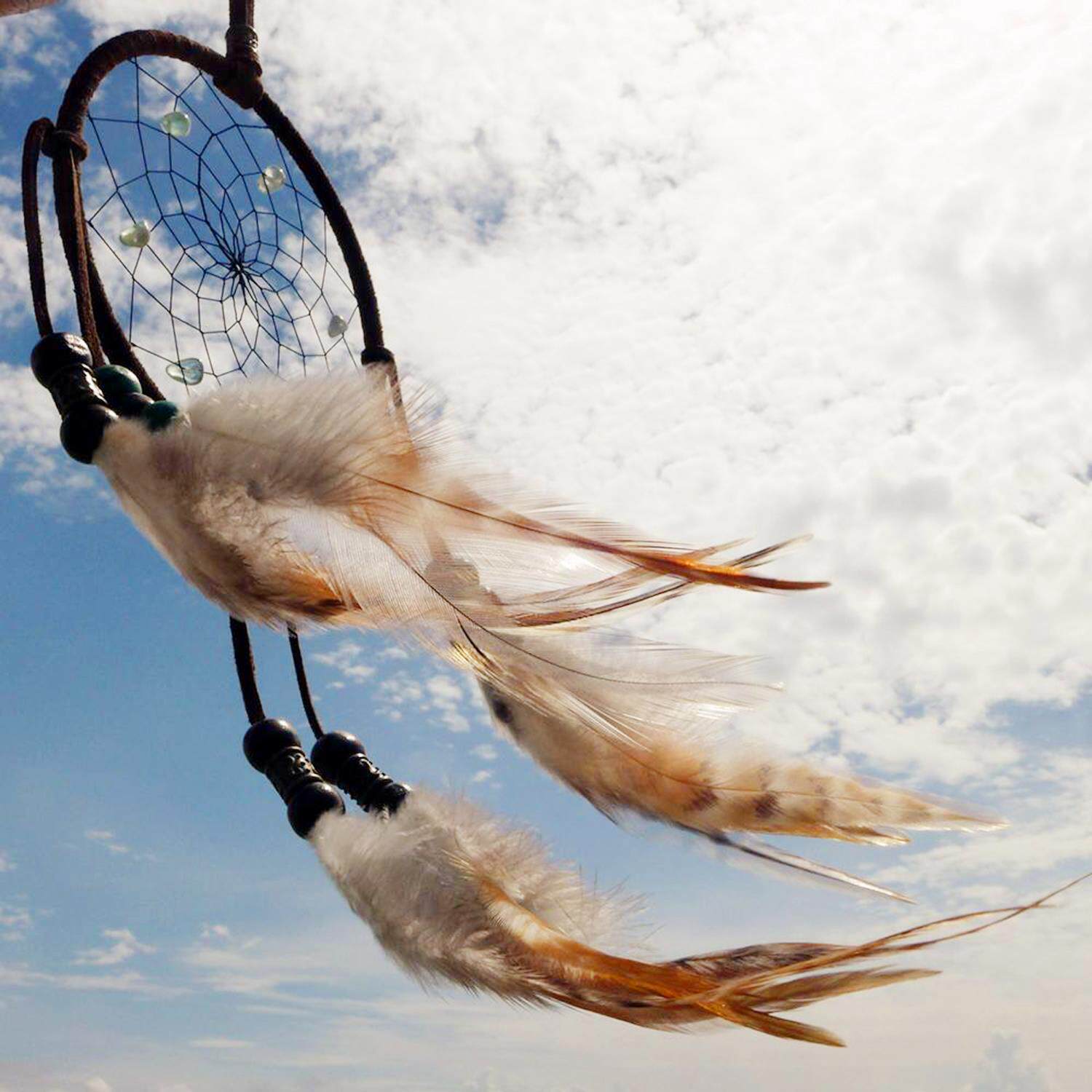 4pcs Dreamcatcher Moon Star Macrame Gold Ho 
