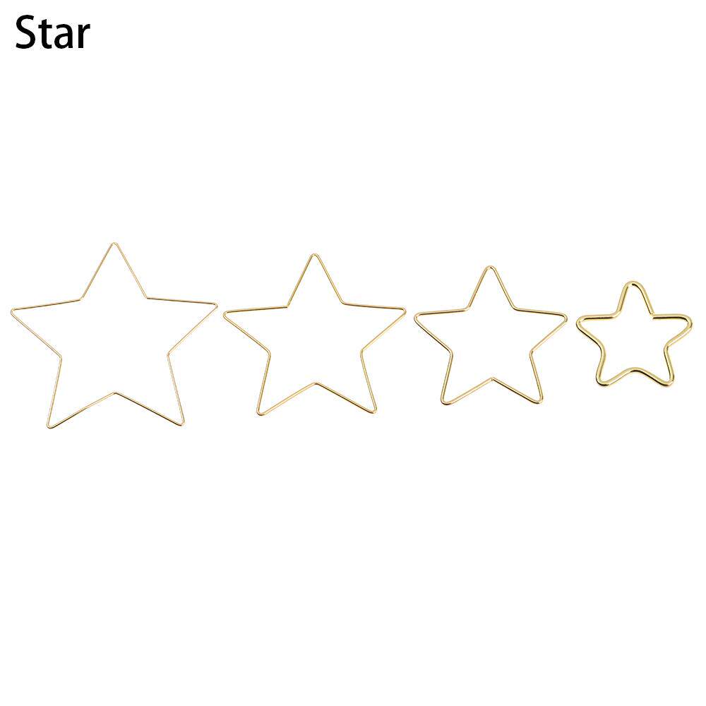 4pcs Dreamcatcher Moon Star Macrame Gold Ho 