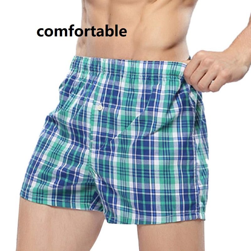 Men's four-corner underpants loose men boxers underpints underwear wear briefs