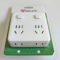 Bull Wall converter small square GN-93223 three pin 10A socket household power conversion side hole