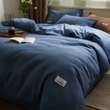 Корейский хлопковый комплект, хлопковая простыня, ретро пододеяльник, 4 предмета, 3 предмета, простой и элегантный дизайн