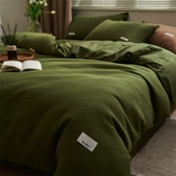 Корейский хлопковый комплект, хлопковая простыня, ретро пододеяльник, 4 предмета, 3 предмета, простой и элегантный дизайн