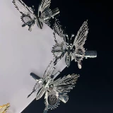 Милая заколка для волос на день Святого Валентина, ханьфу, металлические шпильки для волос, универсальный аксессуар для волос с кисточками