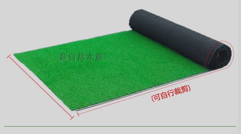 Fish tank simulation of grass small household scenery cluster scenery bottom of artificial turtle sun crawling