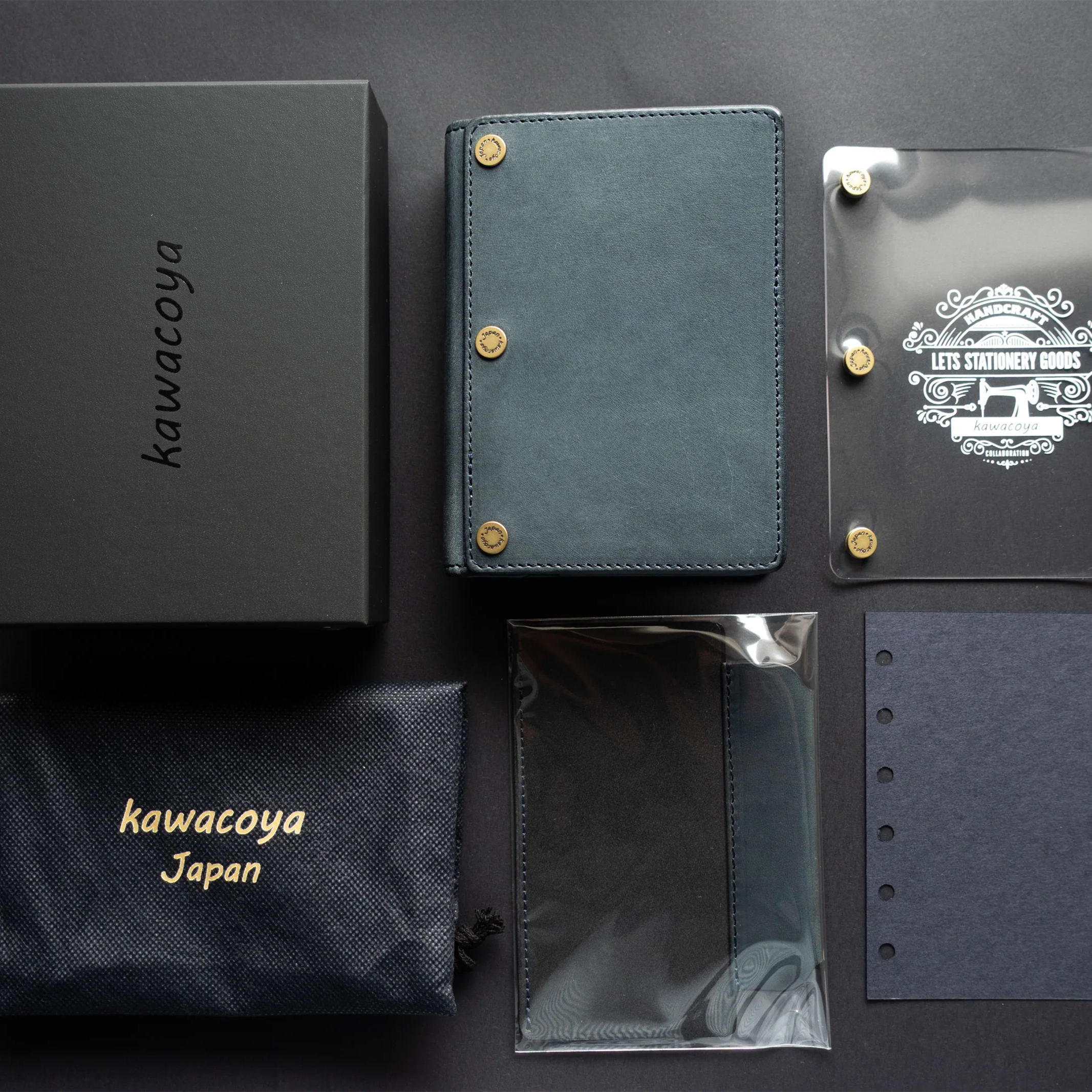 限定品 kawacoya LETSコラボ　ミニ6 システム手帳　navy 第二弾！】【限定商品】kawacoya×LETSコラボ商品 – LETS