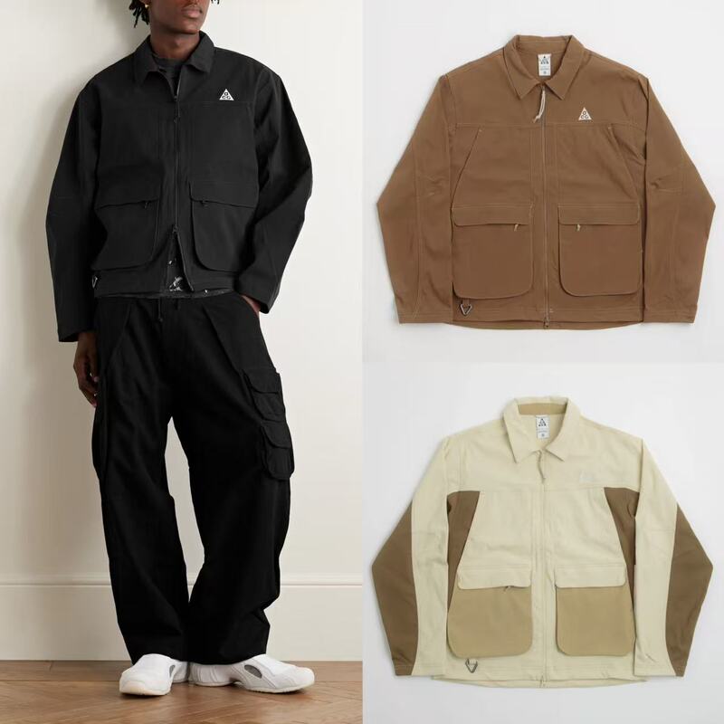 Nike Acg Outdoor Functional Water-Repellent Sun-Protection Pocket Workwear Sports Casual Jacket Hv0599-010