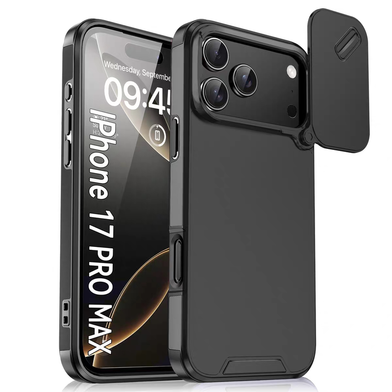 Suitable for Apple iPhone 17 Pro Max Phone Case, New Model Standard Basic Version, Full Coverage Camera Protection, Sliding Lens Cover, Switchable, Flip Cover, 2025 Push-Pull Suitable for Apple iPhone 17 Pro Max Phone Case, New Model Standard Basic Version, Full Coverage Camera Protection, Sliding Lens Cover, Switchable, Flip Cover, 2025 Push-Pull