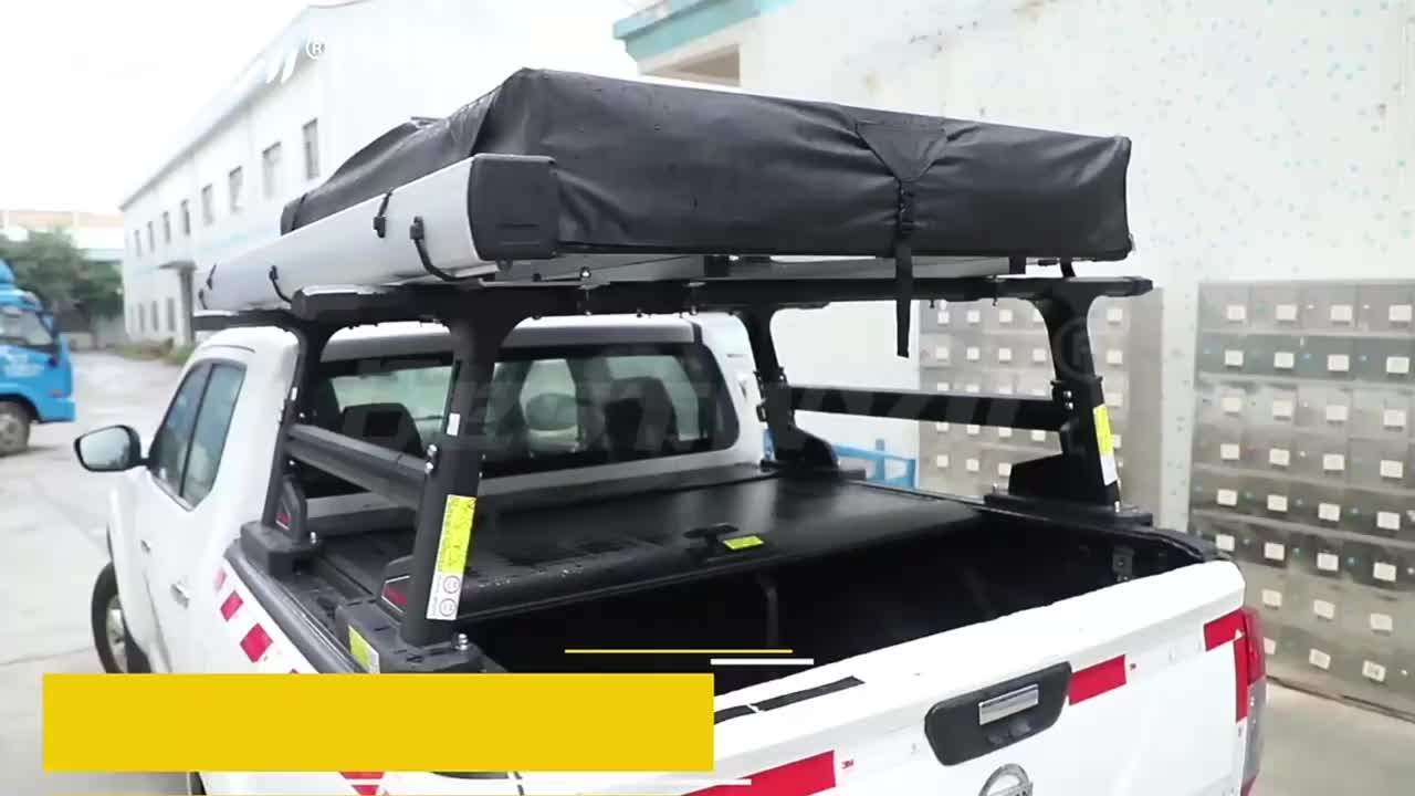 Bestwyll Universal Aluminum Kayak Rack For Truck Roll Bar Pick Up Car