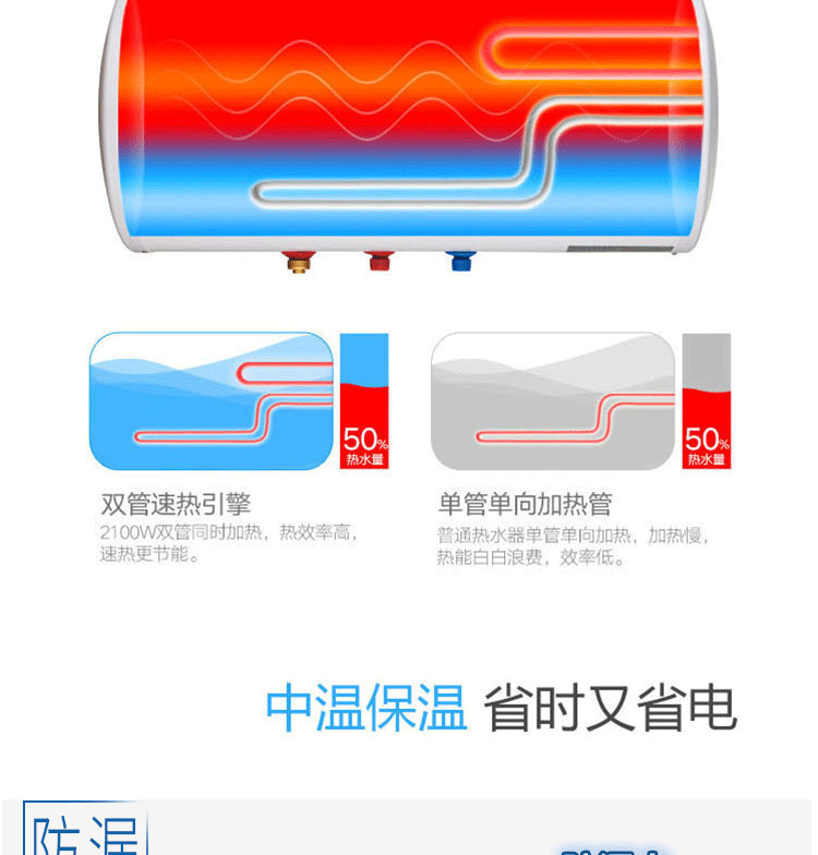máy nước nóng năng lượng mặt trời loại nào tốt Máy nước nóng Sakura lưu trữ điện gia dụng loại phẳng thùng nhỏ tắm vòi sen máy tắm 50/60/80 - Máy đun nước bồn nước nóng năng lượng mặt trời