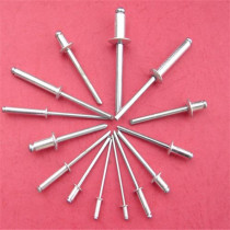 Factory spot Jinghe brand aluminum flat round head blind rivets aluminum pull rivets full range of round head aluminum rivets