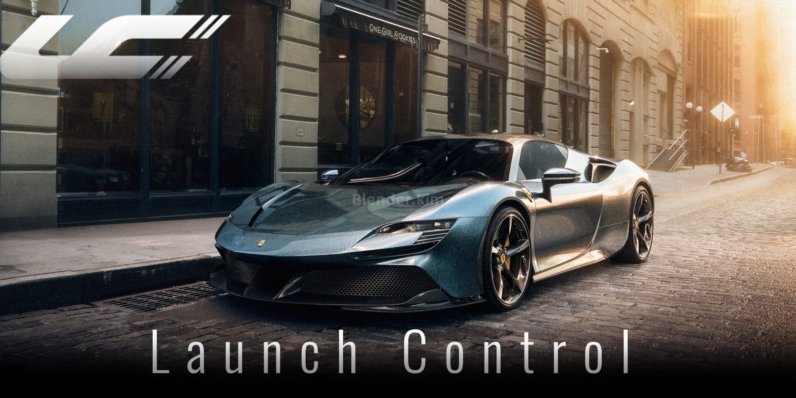 汽车绑定动画插件Launch Control Auto Car Rig – Blender插件-魔酷网