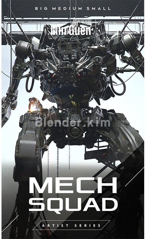 BMS 精品机甲Mech Squad-魔酷网