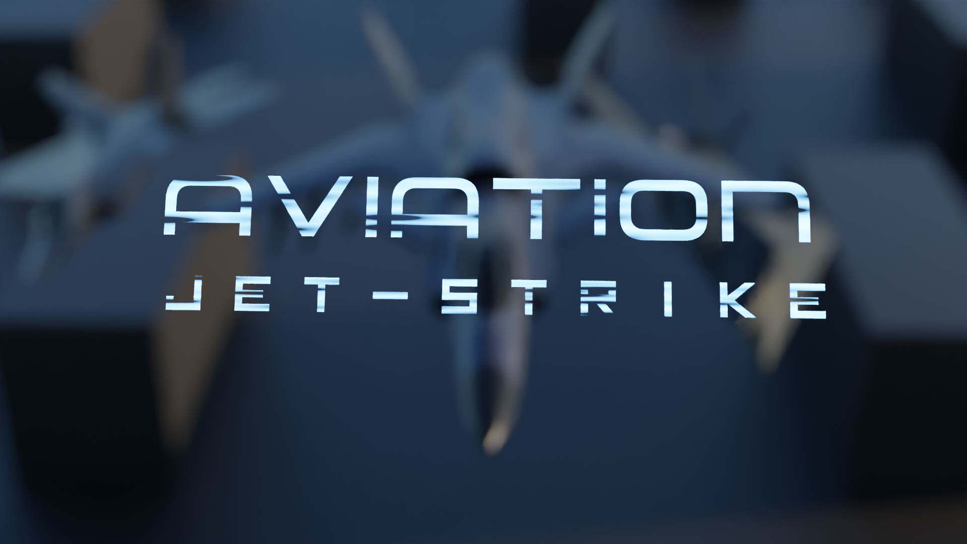 喷气飞机模型预设 Aviation Jet Strike - Blender预设-魔酷网